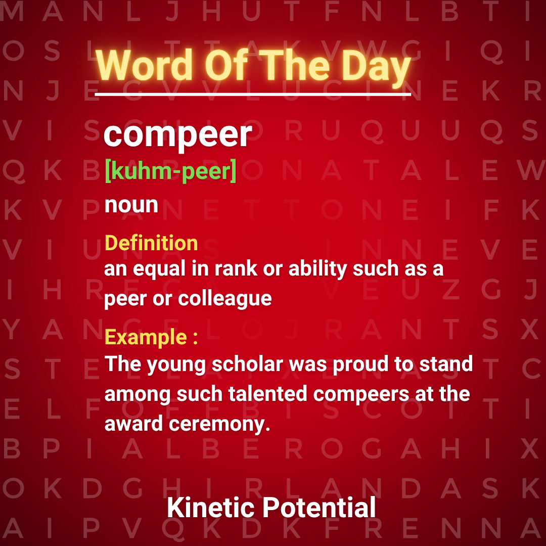 Word Of The Day  compeer