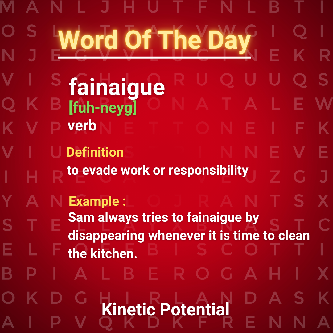 Word of the day posting