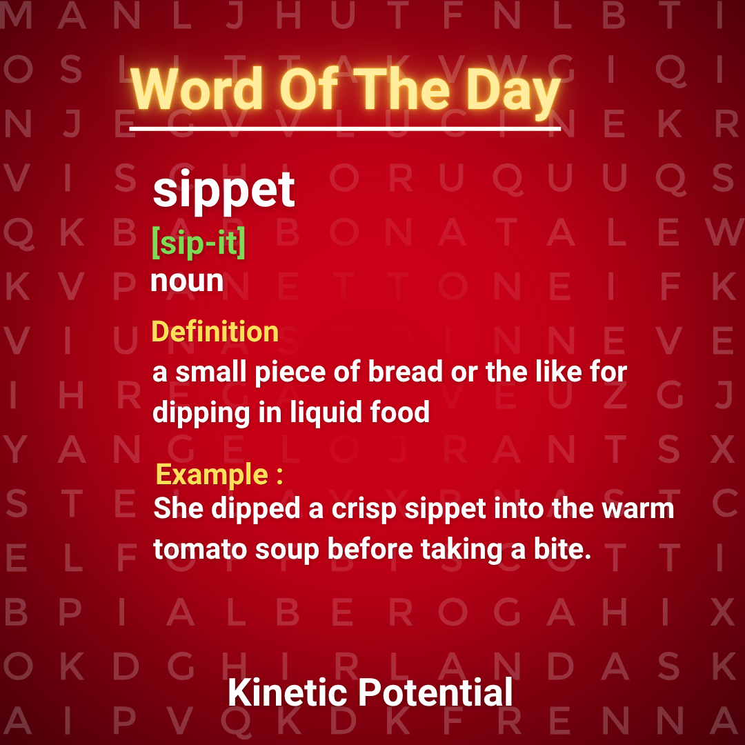 Word Of The Day  sippet