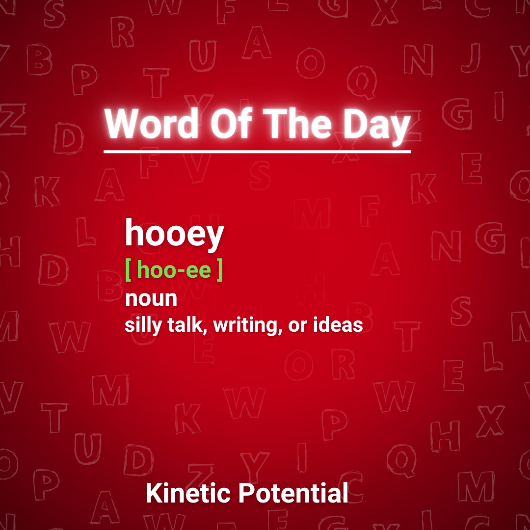 Word of the Day:  hooey