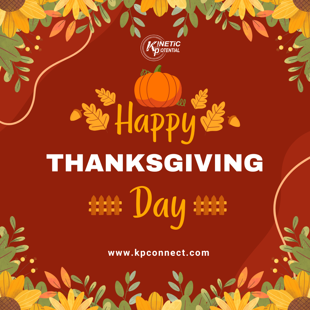 Thankful for every opportunity, partnership, and milestone. Happy Thanksgiving.