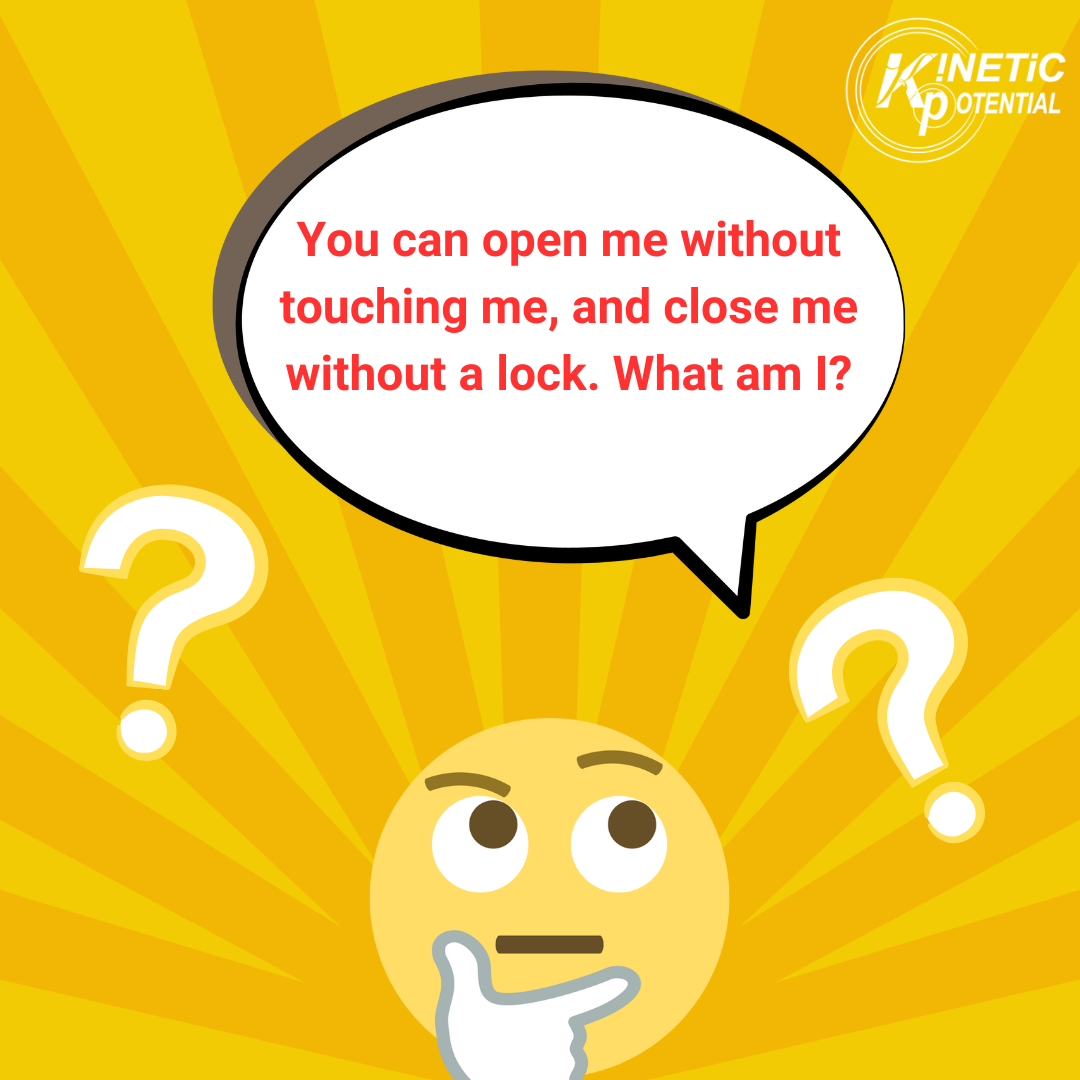 Riddle Of The Week.  Can you answer this?