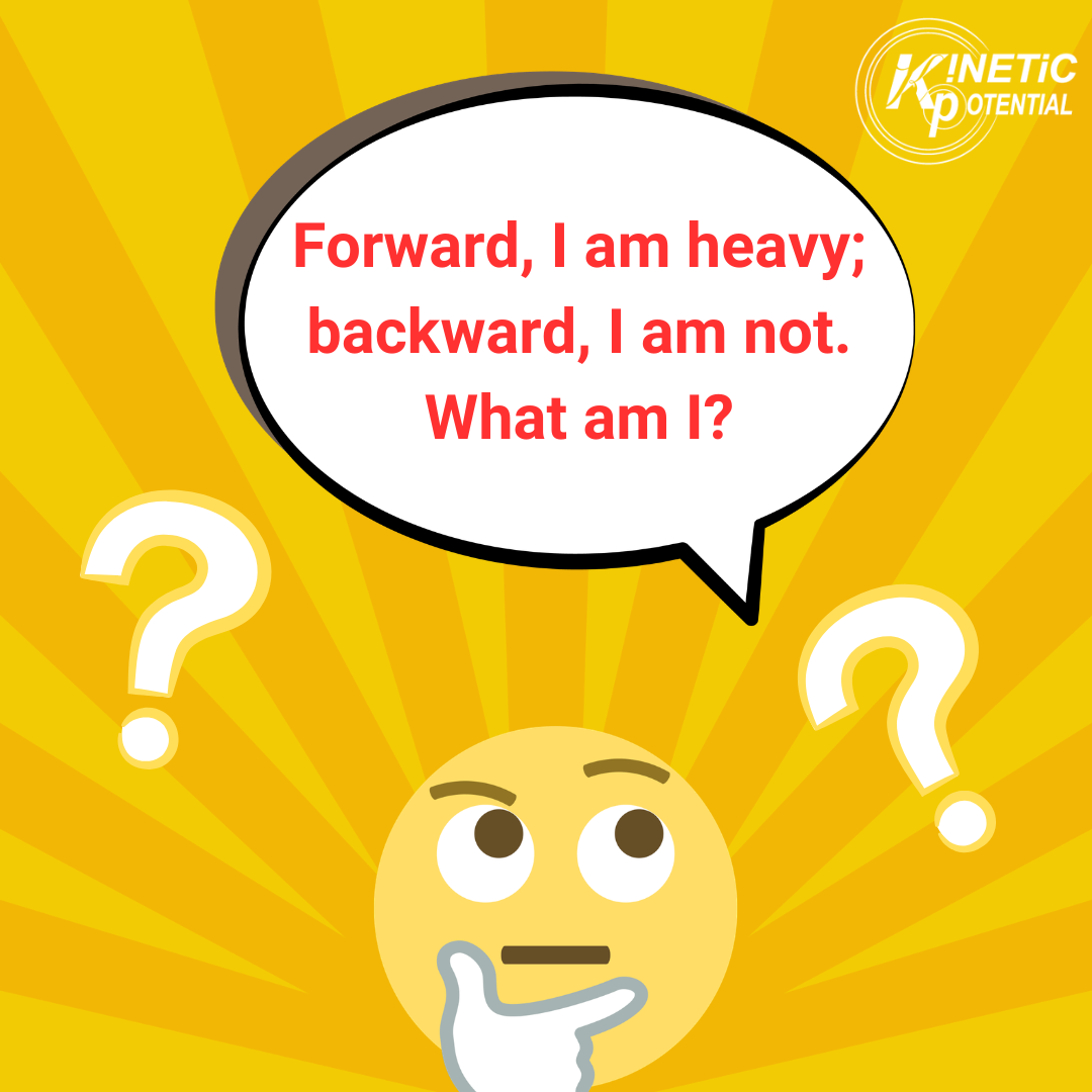 Riddle Of The Week.  Can you answer this?